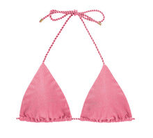 Laden Sie das Bild in den Galerie-Viewer, Product Front: Rio De Sol Oberteil Top Shimmer-Confetti Tri-Rope
