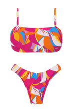 Laden Sie das Bild in den Galerie-Viewer, Product Front: Rio De Sol Set Set Antelope Bandeau-Reto High-Leg
