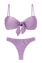 Laden Sie das Bild in den Galerie-Viewer, Product Front: Rio De Sol Set Set Shimmer-Harmonia Bandeau-Knot Nice-Fio
