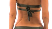 Laden und Abspielen von Videos im Galerie-Viewer, Video: Rio De Sol Unterteil Bottom Croco Transpassado
