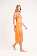 Laden Sie das Bild in den Galerie-Viewer, Image 02: Rio De Sol Strandrock Bio-Laranjada Long Skirt Knot
