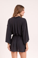 Laden Sie das Bild in den Galerie-Viewer, Image 08: Rio De Sol Strandkleid Black Kimono
