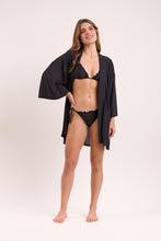 Laden Sie das Bild in den Galerie-Viewer, Image 10: Rio De Sol Strandkleid Black Kimono
