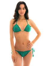Laden Sie das Bild in den Galerie-Viewer, Model Front: Rio De Sol Unterteil Bottom Malaquita Eva Micro
