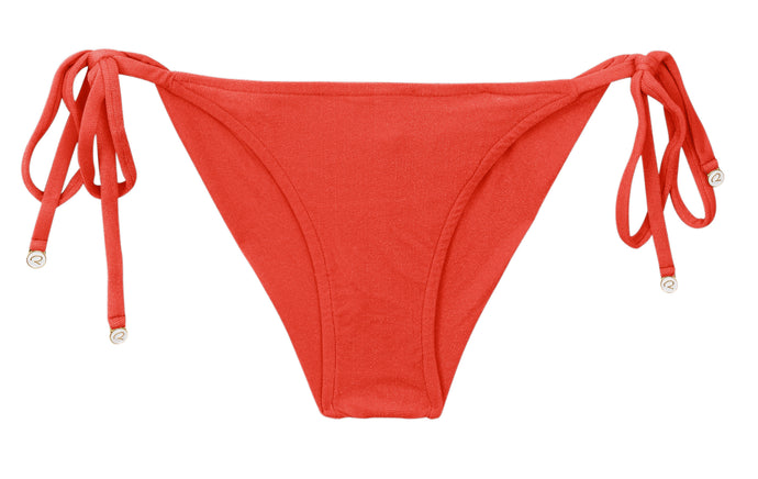 Product Front: Rio De Sol Unterteil Bottom Malibu-Chili Cheeky-Tie