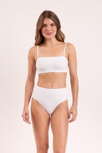 Model Front: Rio De Sol Unterteil Bottom Memphis-White Hotpants