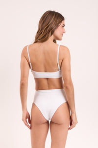 Model Back: Rio De Sol Unterteil Bottom Memphis-White Hotpants