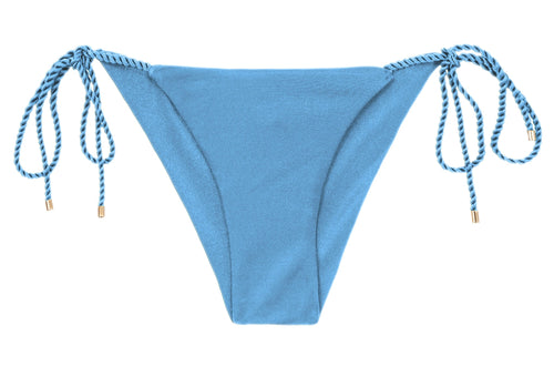 Product Front: Rio De Sol Unterteil Bottom Shimmer-Baltic-Sea Cheeky-Rope