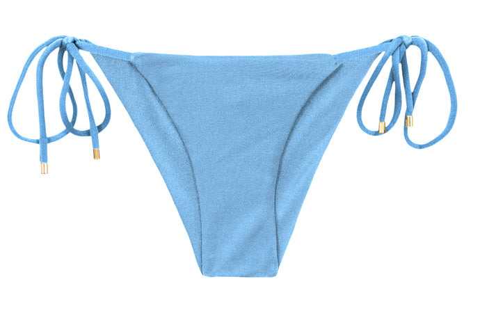 Product Front: Rio De Sol Unterteil Bottom Shimmer-Baltic-Sea Cheeky-Tie