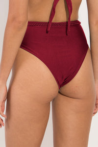 Image 06: Rio De Sol Unterteil Bottom Shimmer-Divino Belted-High-Waist