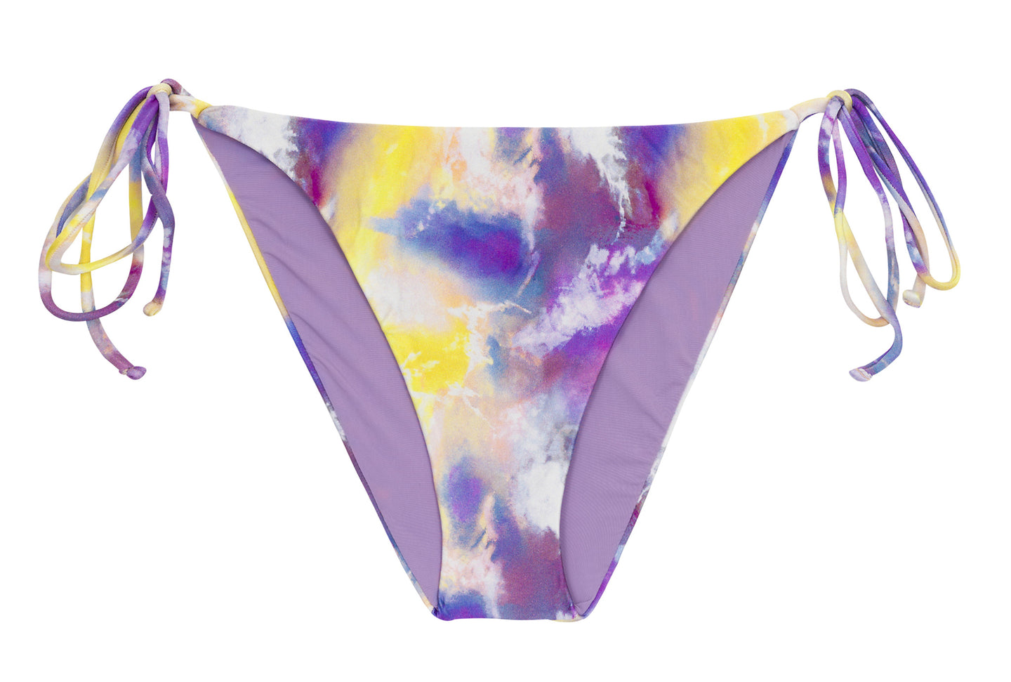 Product Front: Rio De Sol Unterteil Bottom Tiedye-Purple Ibiza-Comfy