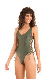 Image 04: Rio De Sol Badeanzug Croco Zoe