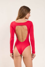 Laden Sie das Bild in den Galerie-Viewer, Model Back: Rio De Sol Badeanzug Hibiscus Surf
