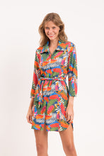 Laden Sie das Bild in den Galerie-Viewer, Image 04: Rio De Sol Strandkleid Jungle Chemise
