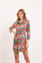 Laden Sie das Bild in den Galerie-Viewer, Image 09: Rio De Sol Strandkleid Jungle Chemise
