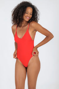 Model Front: Rio De Sol Badeanzug Rouge Hype