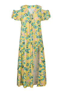 Product Front: Rio De Sol Strandkleid Saida Long Florescer