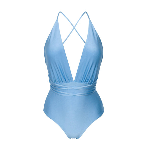 Product Front: Rio De Sol Badeanzug Shimmer-Baltic-Sea New Vegas