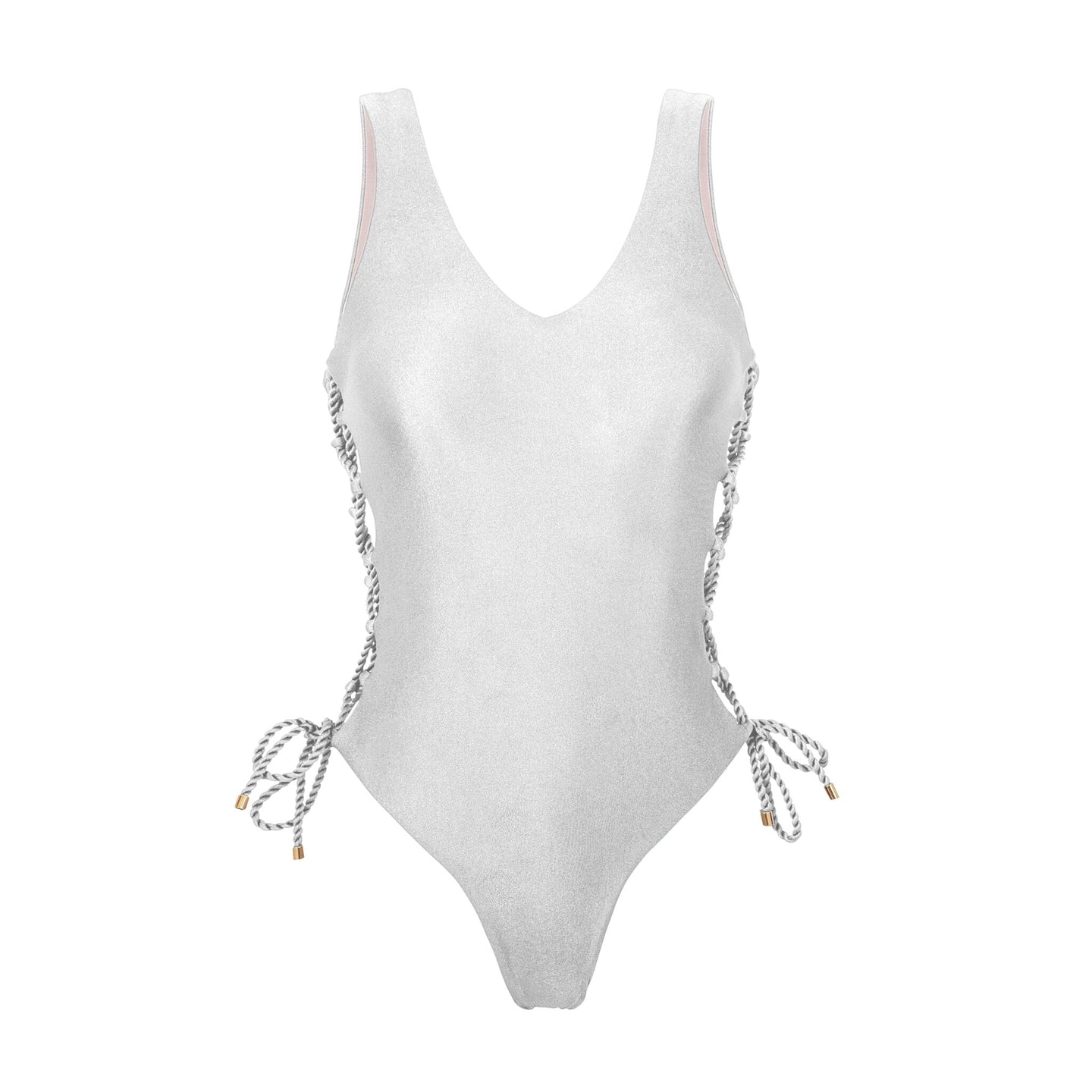 Product Front: Rio De Sol Badeanzug Shimmer-White Zoe