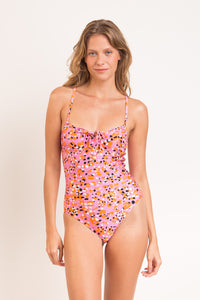 Model Front: Rio De Sol Badeanzug Sweet-Camo Julia