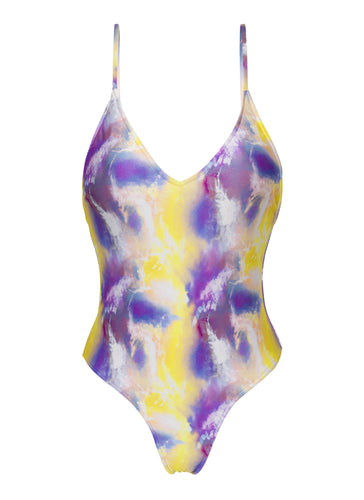 Product Front: Rio De Sol Badeanzug Tiedye-Purple Hype