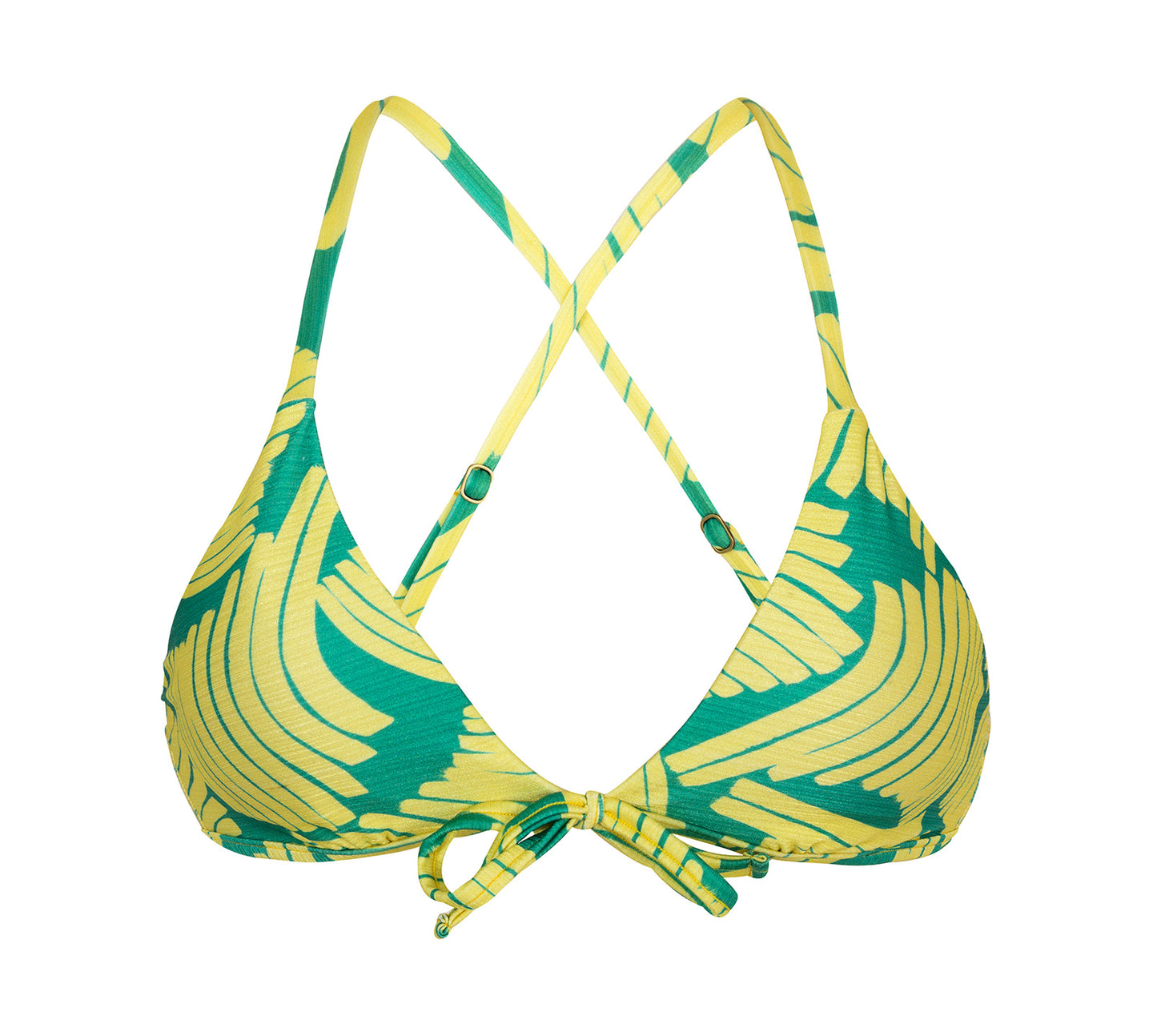 Product Front: Rio De Sol Oberteil Top Banana Yellow Micro