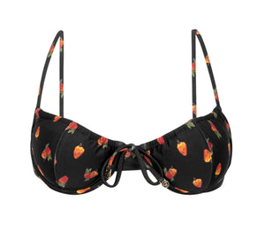 Product Front: Rio De Sol Oberteil Top Cashew Balconet-Tie