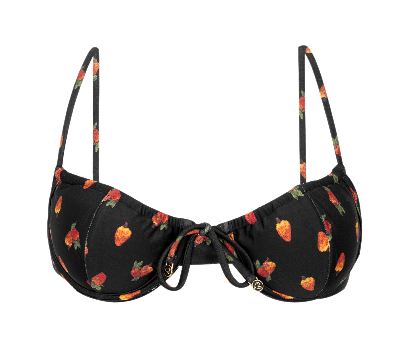 Product Front: Rio De Sol Oberteil Top Cashew Balconet-Tie