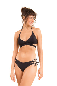 Image 04: Rio De Sol Oberteil Top Dots-Black Kate
