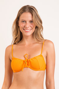 Gallery: Rio De Sol Oberteil Top Dots-Mango Balconet-Tie