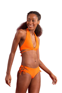 Image 04: Rio De Sol Oberteil Top Dots-Orange Kate
