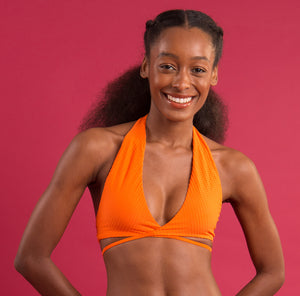 Image 12: Rio De Sol Oberteil Top Dots-Orange Kate