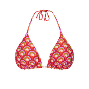 Product Front: Rio De Sol Oberteil Top Floral-Scales Tri-Inv