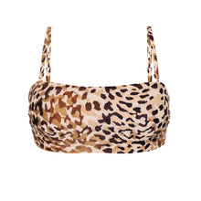 Laden Sie das Bild in den Galerie-Viewer, Product Front: Rio De Sol Oberteil Top Leopard Bandeau-Reto
