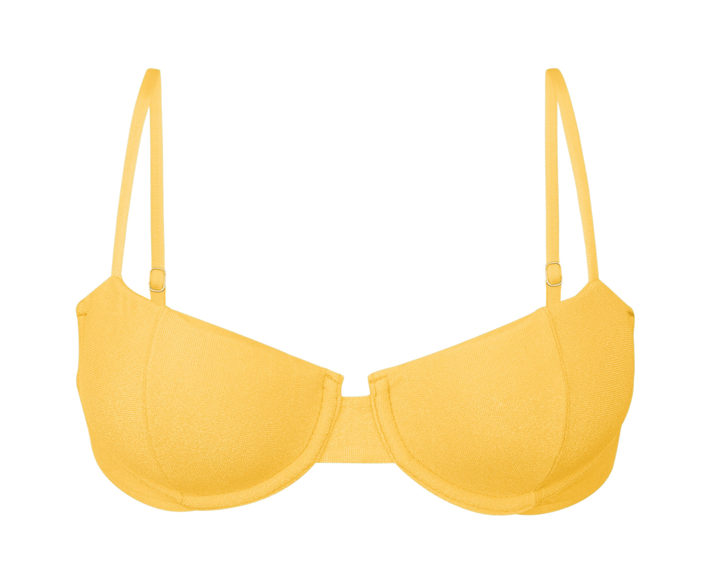 Product Front: Rio De Sol Oberteil Top Malibu-Yellow Balconet