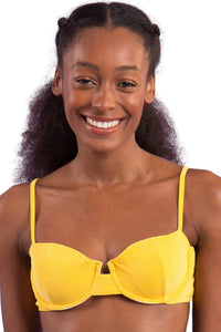 Gallery: Rio De Sol Oberteil Top Malibu-Yellow Balconet