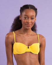 Laden Sie das Bild in den Galerie-Viewer, Image 10: Rio De Sol Oberteil Top Malibu-Yellow Balconet
