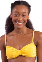 Laden Sie das Bild in den Galerie-Viewer, Gallery: Rio De Sol Oberteil Top Malibu-Yellow Bandeau-Duo
