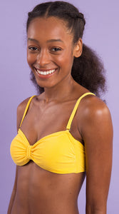 Image 08: Rio De Sol Oberteil Top Malibu-Yellow Bandeau-Duo