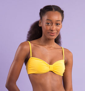 Image 09: Rio De Sol Oberteil Top Malibu-Yellow Bandeau-Duo