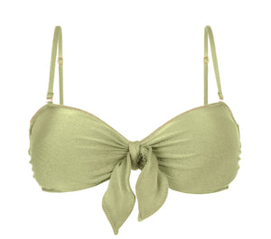 Product Front: Rio De Sol Oberteil Top Oliva Bandeau-No