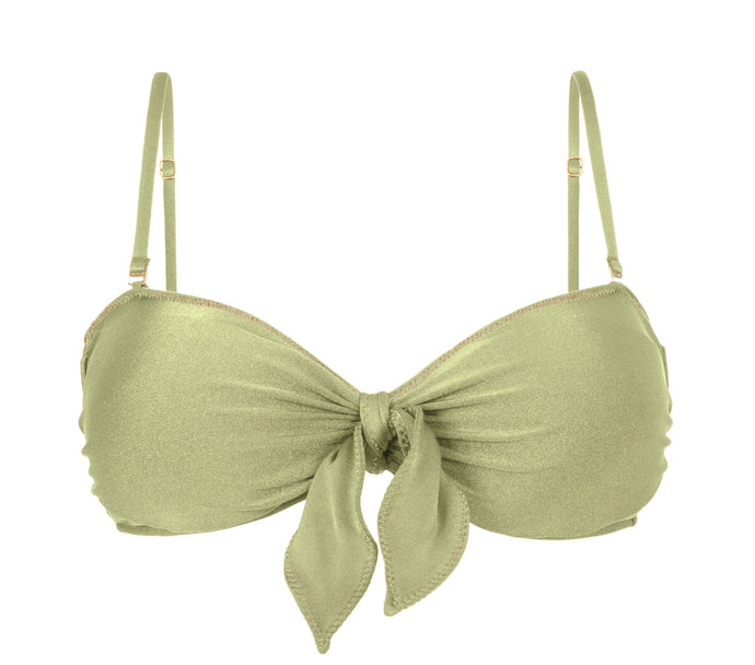 Product Front: Rio De Sol Oberteil Top Oliva Bandeau-No