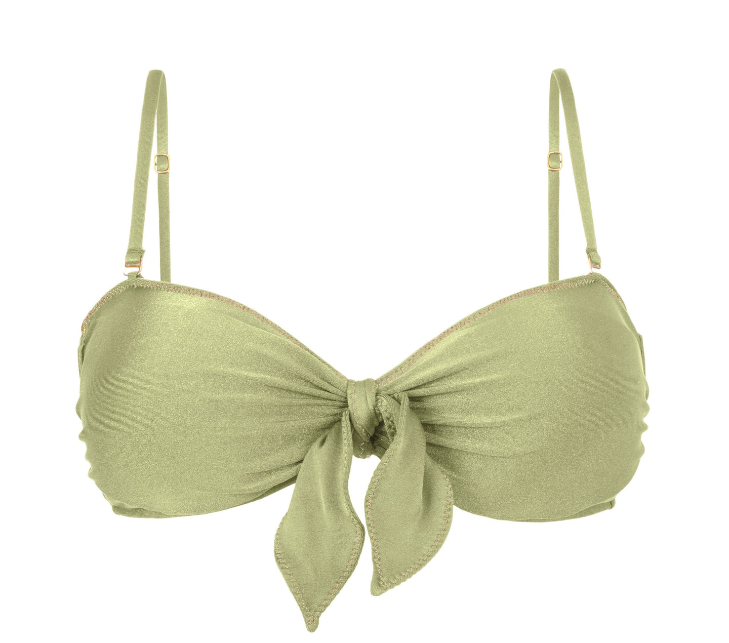 Product Front: Rio De Sol Oberteil Top Oliva Bandeau-No
