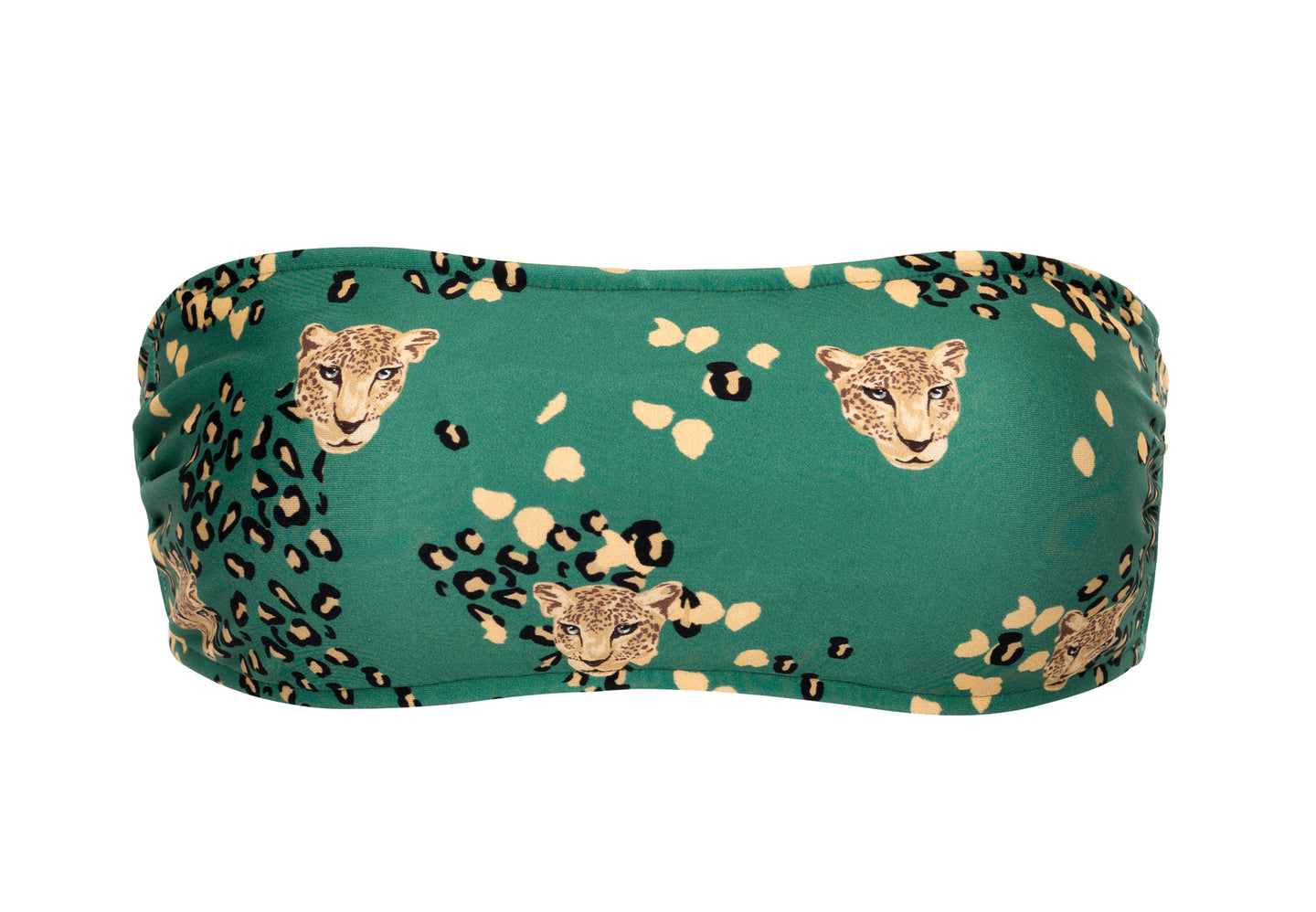 Product Front: Rio De Sol Oberteil Top Roar-Green Bandeau-Reto