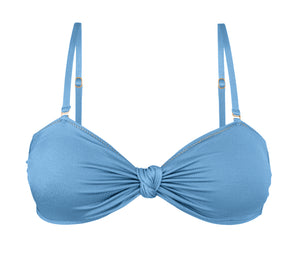 Product Front: Rio De Sol Oberteil Top Shimmer-Baltic-Sea Bandeau-Joy