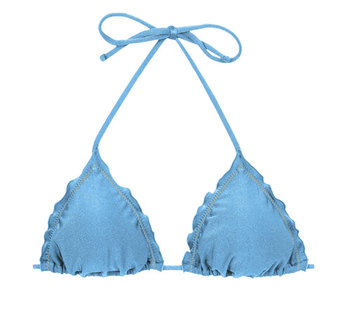 Product Front: Rio De Sol Oberteil Top Shimmer-Baltic-Sea Frufru