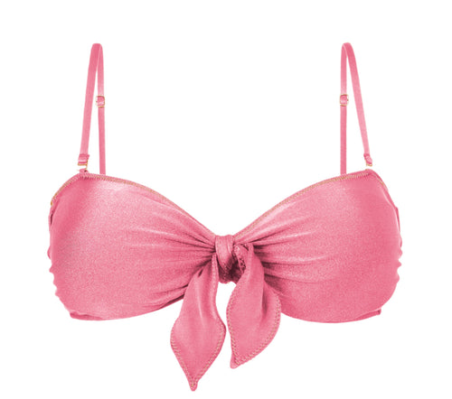 Product Front: Rio De Sol Oberteil Top Shimmer-Confetti Bandeau-Knot