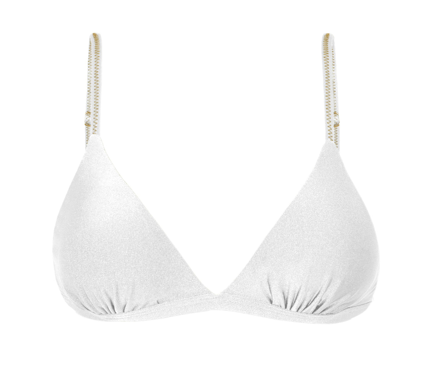 Product Front: Rio De Sol Oberteil Top Shimmer-White Tri-Fixo