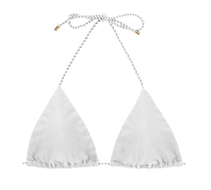 Product Front: Rio De Sol Oberteil Top Shimmer-White Tri-Rope