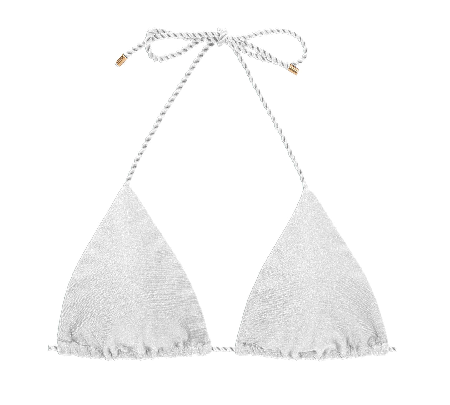 Product Front: Rio De Sol Oberteil Top Shimmer-White Tri-Rope
